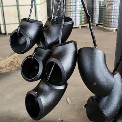 Encaixes Sch 80 da soldadura de extremidade de 90 graus ASTM cotovelo da tubulação de 180 graus