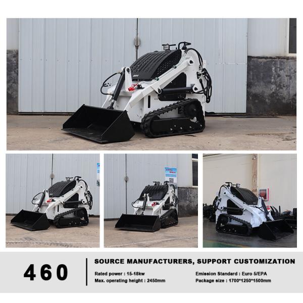 Передний конец 420cc небольшой сдвигающийся рулевой загрузчик с креплением ведра