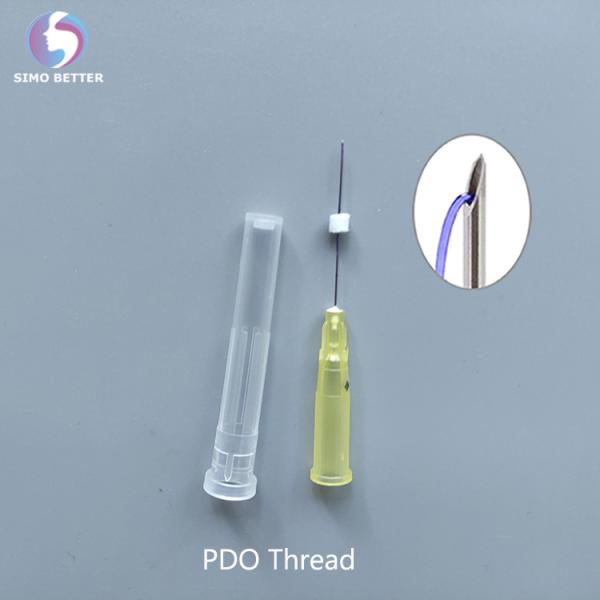 The skin tightening  pdo cog barbed mono lifting thread collagen pdo thread face lift