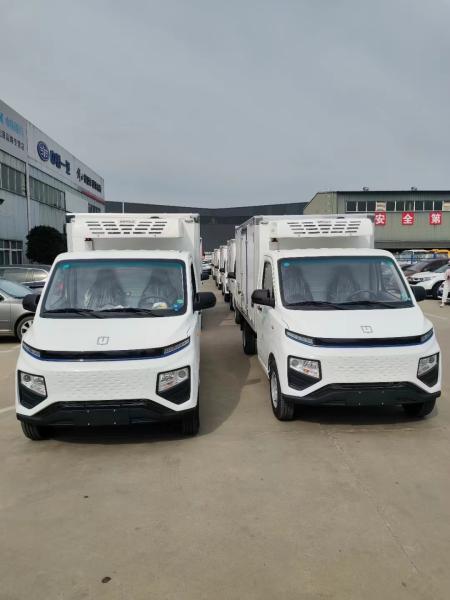 Geely F1E Pure Electric Refrigerated Box Truck Horsepower 150hp Small Freezer Trucks
