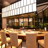 Chapa para assar de abastecimento profissional de Teppanyaki dos assentos do equipamento 8 para o bufete do hotel do restaurante
