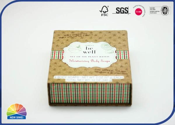 Matte Lamination Recycled Hinged Lid Gift Box CMYK Customized 4C Printed Eco Friendly