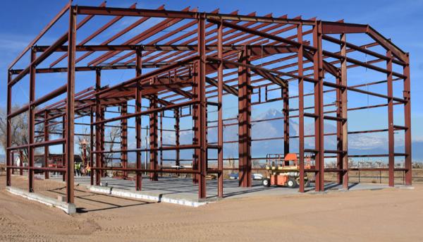 Quick Constructional Large Span Steel Space Frame Modern Hall Shed Construct Economical Houses Kits Shopping Supermarket Retail Building