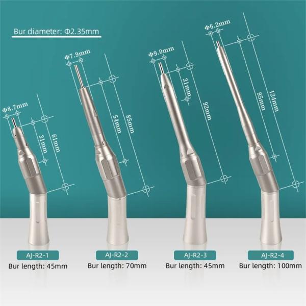 Dental Surgical Handpiece Dental Oral Low Speed Handpiece 20 Degree 1/1 Surgrey Straight Handpiece
