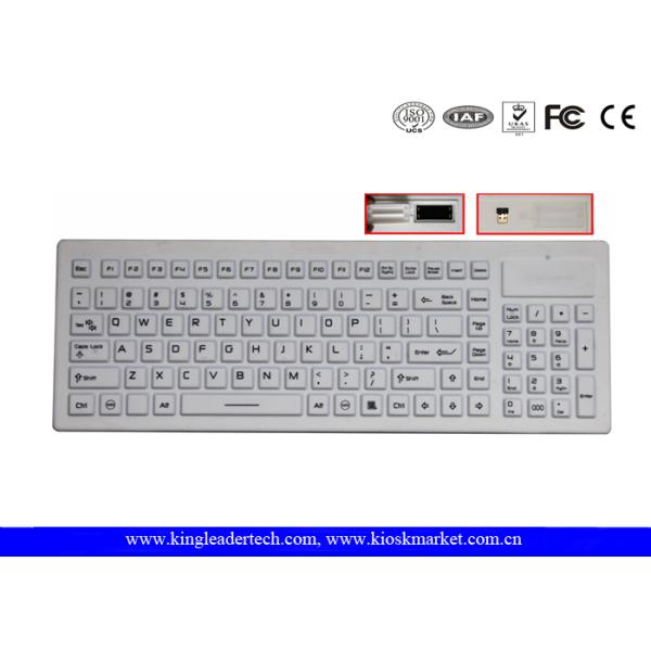 Промышленный Touchpad разъема соответствия беспроводной клавиатуры IP67 силикона