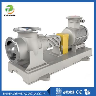 Duplex Stainless Steel Axial Flow Pump / Circulation Pump For Evaporator Circuits