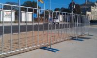As barreiras provisórias do controle de multidão do metal de 0.9m barricam o cerco de quente mergulhadas galvanizado