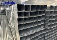 Cuadrado rectangular sección hueca Erw tubo de acero al carbono negro y galvanizado superficie