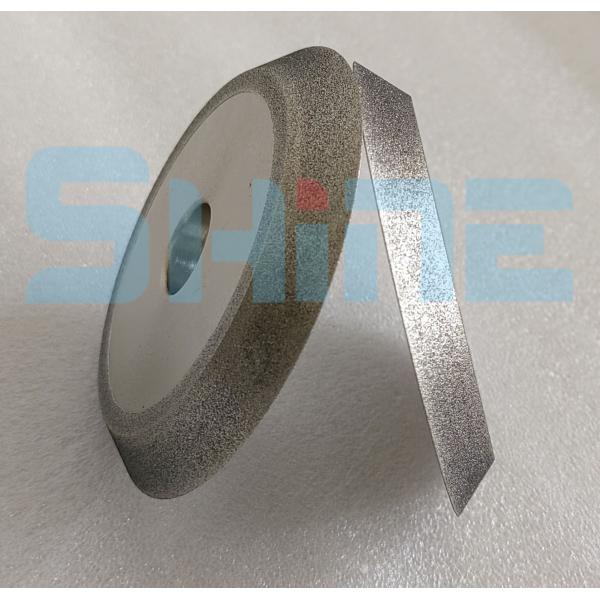 1V1 a plaqué la meule de BCN de diamant effile le bord 180mm pour le carbure de tungstène