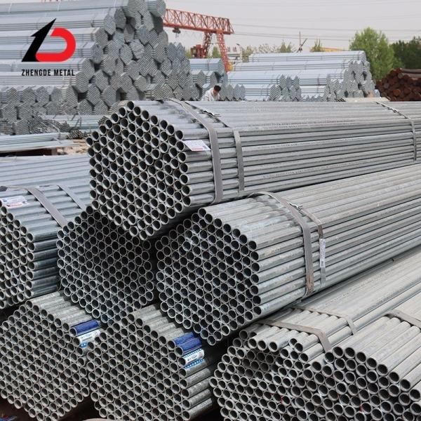 Sch80 Tubo de aço galvanizado