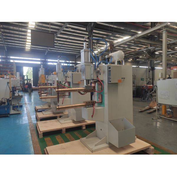 2mm Sheet Metal Stainless Steel Fixed Type Stationary Spot Welding Machine Long Arm