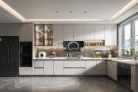 Meubles intérieurs de maison entière Armoire de cuisine en laque imperméable sur mesure