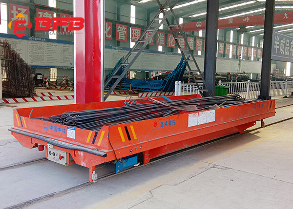 Foundry Plant Die Mold Transfer Cart Steel Material With 4 Wheel / Interbay