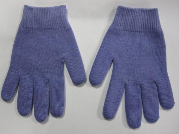 Youth Gel Moisturizing Gloves Spa Gel Filled Blue Cotton Gloves For Moisturizing Hands