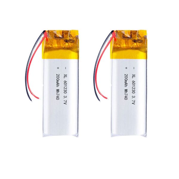 601230 3.7V 200mAh Li-Polymer Battery for POS Machine / Bluetooth Device