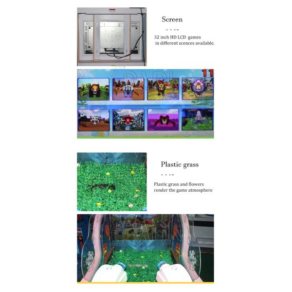 Apumpkin Monsters Lottery Crane Game Machine Four Wheels Easy To Move