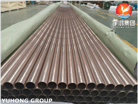 Tubo de aleación de cobre ASTM B111 C70400 Tubo sin costura de cobre níquel 95/5