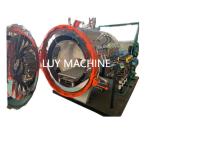 316 de alta temperatura autoclave composta 15m controle do PLC de 50 vácuos