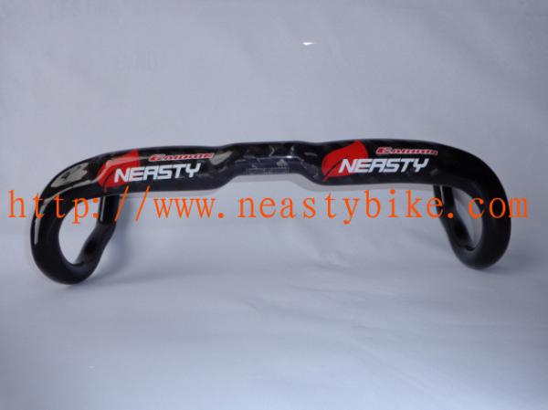 HB-NT10-12K carbon bicycle handlebar,neasty 12K cycling road handlebar(BLACK)