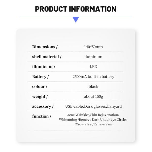 OABES Red Light Therapy 5 in 1 Red Light Infrared Light Blue Light for The Relief of Body Pain, Knees, Ankles, Hands