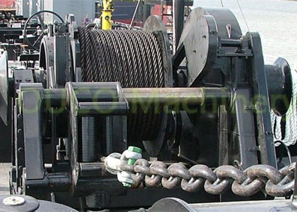 Port Boat Anchor Winch Easy Maintenance High Durability Running Smoothly