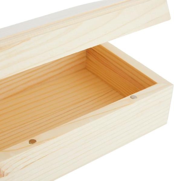 boîtes en bois avec couvercle non finies boîtes en bois avec couvercle magnétique à charnière