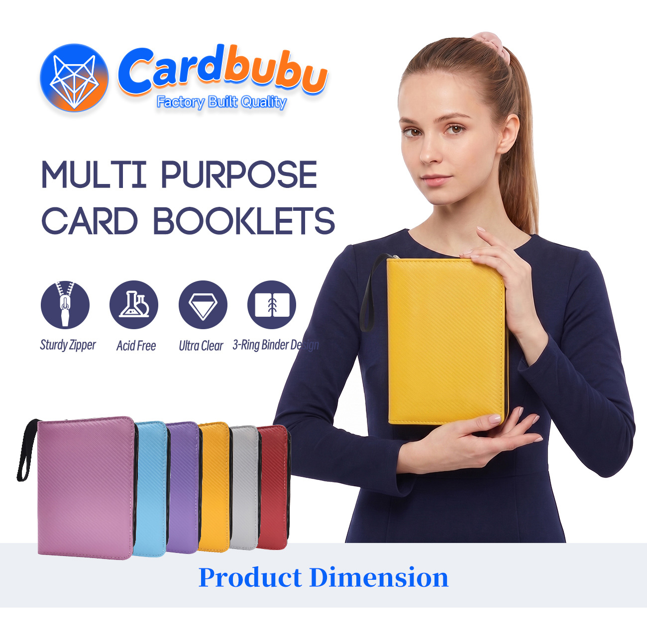 Premium Trading Card Binder for Collectors Game Brands Bulk OEM Factory Supply