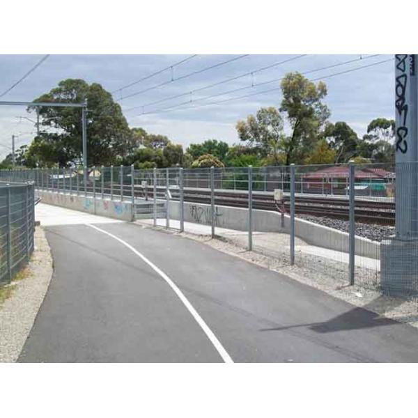 Welded Wire Security Fence 4-11 Gauge High Rigidity Anti-Corrosion