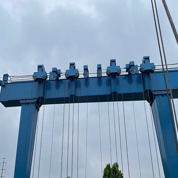 Zehua Heavy Duty Marine Crane 1000 Ton - Specialized for Malaysia Shipyard Boat & Yacht Lifting