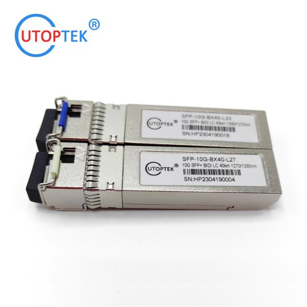 10G SFP+ SM Bidi LC 40km 1270/1330nm Fiber optical sfp transceiver module for cisco/huawei