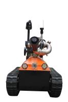 vitesse maximale : 0-1.6m/s, robot automatique de lutte contre l'incendie de vitesse de déploiement rapide stepless à télécommande de changement
