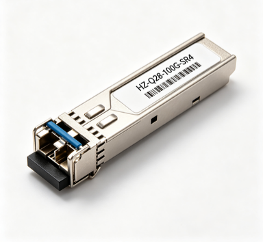 High-Speed 100Gbps QSFP28 100GBASE-SR4 Optical Transceiver With 850nm VCSEL & MPO-12 Interface