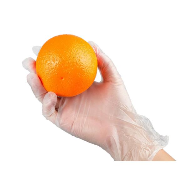 Vinyl Disposable Hand PVC Gloves Palm Width 85mm