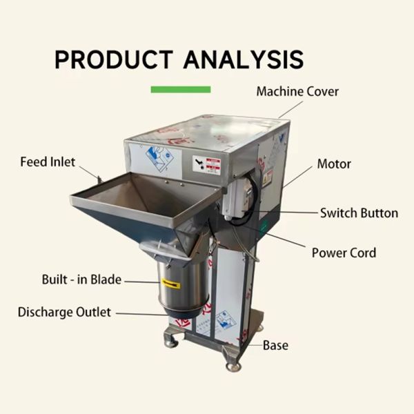 Custom Industrial Automatic Commercial Juicer, Industrial Juicer, Fruit and Vegetable Pulp Juicer, Suitable for Extracting Juice from Lemons/Grapefruits/Pomegranates/Citrus Fruits