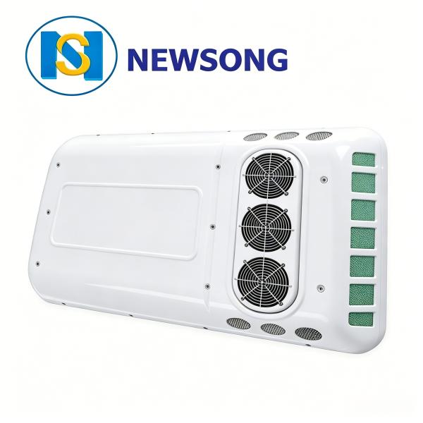 7.3-8.2Meter Bus AC Parts R134a 303CC 380CC 3200m3/H Roof Top Bus Air Conditioner