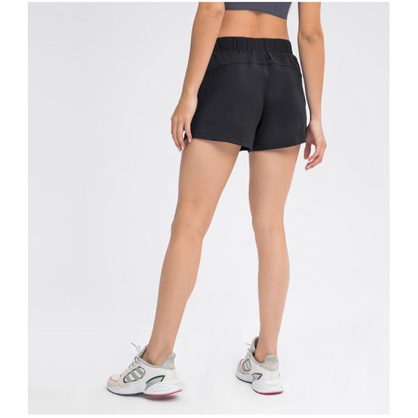 разминка йоги шортов йоги эластичного Waistband 150gsm активная замыкает накоротко