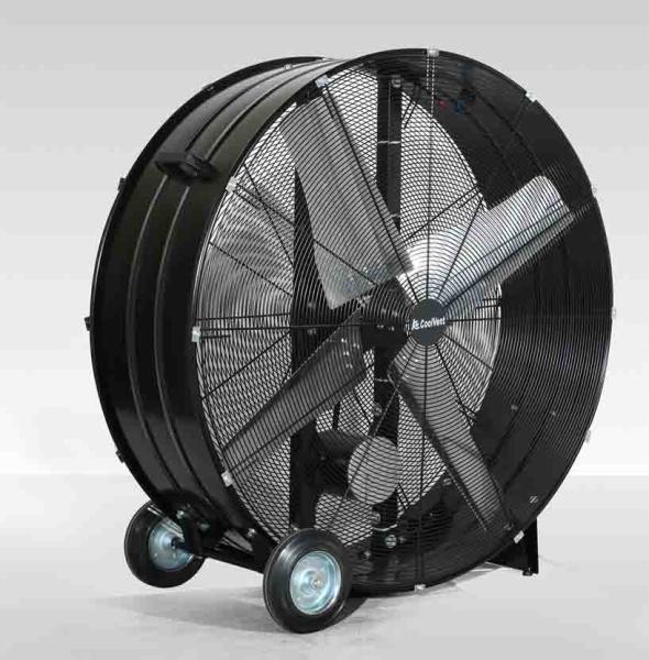 450W Industrial Drum Fans 42inch Big Air Flow Warehouse Floor Fan