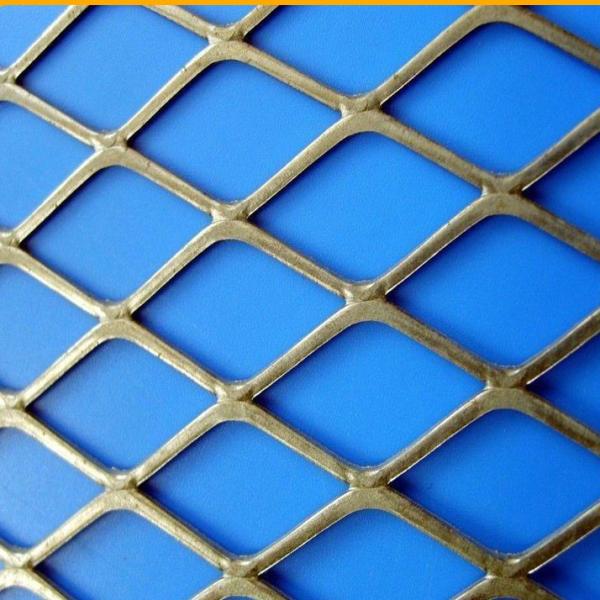 Decorative Aluminum Stainless Steel Copper Expanded Perforated Metal Diamond Wire Mesh