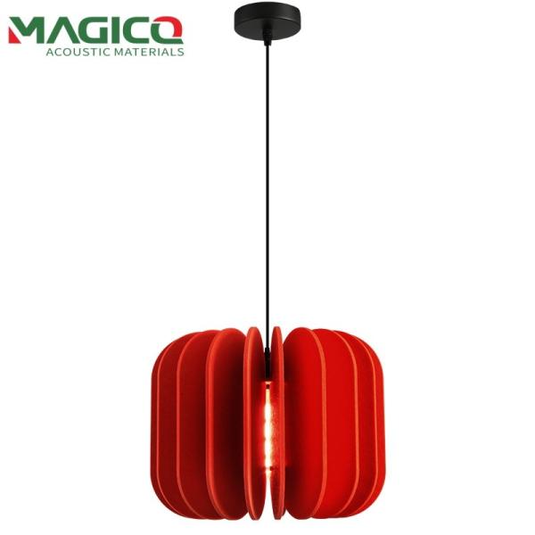 Polyester Fiber Acoustic Panel 600x600mm 15mm Sound Absorbing Wall Board for Research Laboratory Interior Decoration