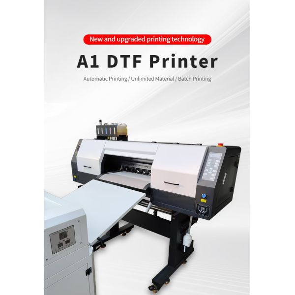 KECAI Professional Printing Machine 70cm Four XP600 I3200 Head High Speed A1 DTF Printer for Sportswear Factory Manufacturer