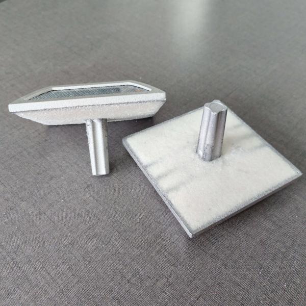 10 см отражающий песок для кошачьих глаз, заполненный алюминиевым дорожным штифтом с булавкой