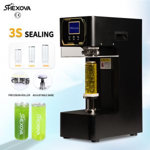 Non Rotating Bottles Automatic Can Sealer For 250ml 330ml 500ml 650ml Plastic