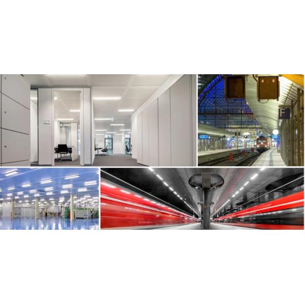 1,2 metros del LED de emergencia de las luces poderes comerciales del tubo 8W de plenos para el centro comercial del hospital