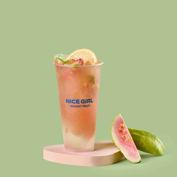 Franquicia de Bebida Saludable de Té Helado de Guayaba Hecho a Mano con Color Vibrante