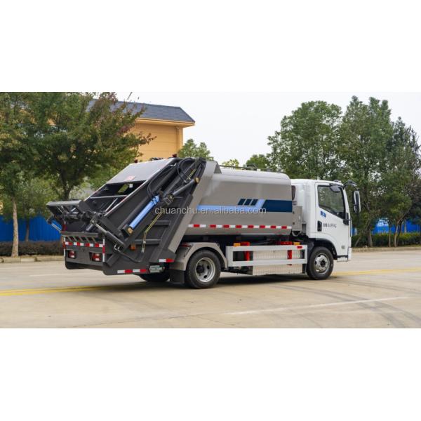 Leading Eco Waste Management Innovation Pure Electric Energy Type Compression Garbage Truck