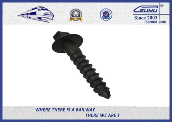 Railway Sleeper Fixing Black Oxide Screws UIC864-1 NF F500-50 Standard