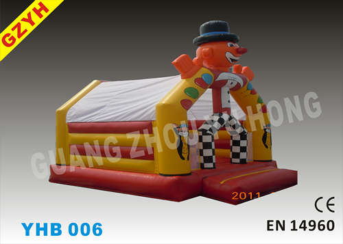 Подгонянный дом ИХБ-006 хвастунов прыгунов открытой партии клоуна ПВК 0.55мм раздувной