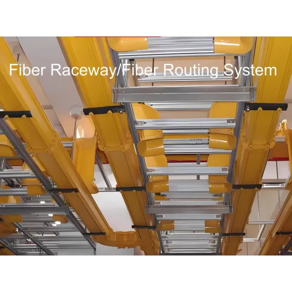 Plastic Cable Tray Fiber Raceway Optic Fiber Ducting Raceway