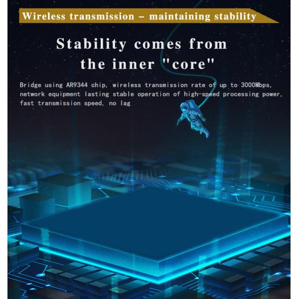 мост точкаый-точка 3KM 5.8g 300Mbps 24V беспроводной долгосрочное