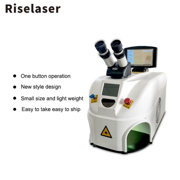 Mini Máquina de Soldadura a Laser Portátil Para Ouro Prata Reparação de jóias de aço inoxidável